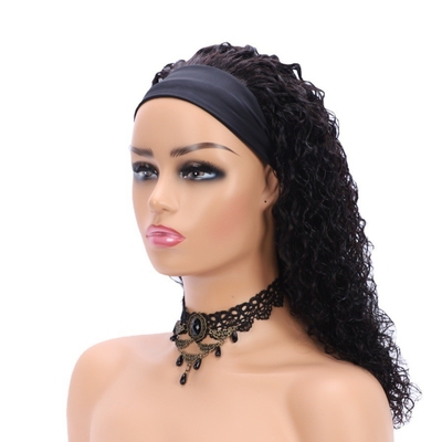 High Grade Human Hair Headband Wig Grip Suitable for ALL COLORS Dying Length 8-16inch