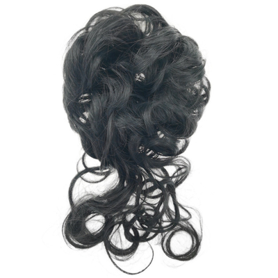 Lightweight Synthetic Hair Braided Chignon for Standards 0.02kg Longest hair ratio 50%