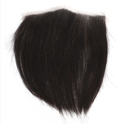 Natural Color Men's Toupee with Custom Slicked Back Style 100% Human Hair Lace Topper