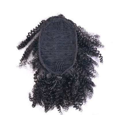 Longest Hair Ratio 50% Synthetic Hair Braided Chignon for Rubber Band Attachment