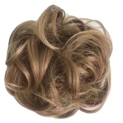 High Temperature Fiber Synthetic Chignon Hair Extensions with Heat Resistant Advantage