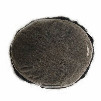 Full Hand Tied Technique Human Hair Topper Swiss Lace Base Invisible Hairline