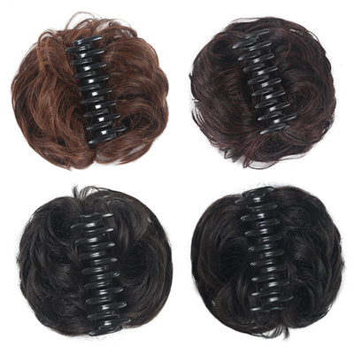 Acceptable OEM/ODM Synthetic Hair Donut Messy Bun For Hair Piece Extensions Chignon