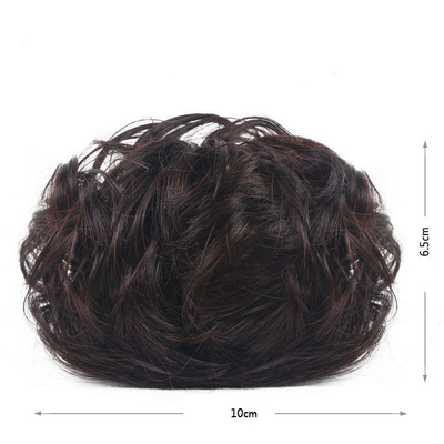 Acceptable OEM/ODM Synthetic Hair Donut Messy Bun For Hair Piece Extensions Chignon