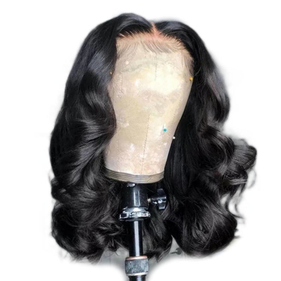 Wig Synthetic Heat Resistant Luxury Synthetic Lace Wig With Frontal Machine Made Wig
