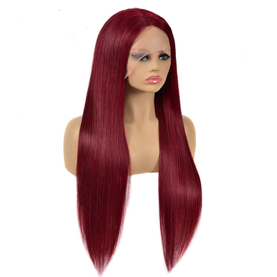 250g-450g Custom Logo Straight Lace Front Human Hair Wig with Cap Size Average Size