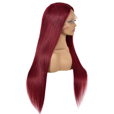 250g-450g Custom Logo Straight Lace Front Human Hair Wig with Cap Size Average Size