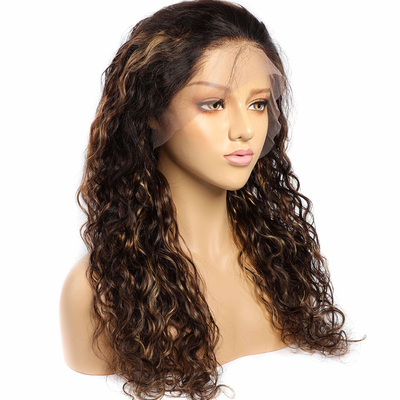 22inch Brazilian Hair P4/27 Transparent Lace Human Hair Wigs for Your Hair Needs