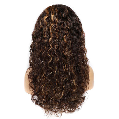 22inch Brazilian Hair P4/27 Transparent Lace Human Hair Wigs for Your Hair Needs