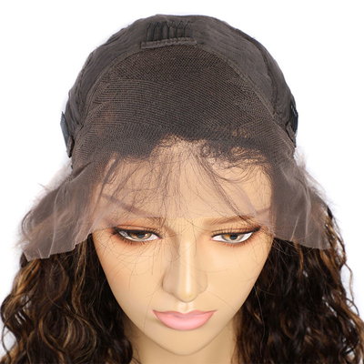 22inch Brazilian Hair P4/27 Transparent Lace Human Hair Wigs for Your Hair Needs