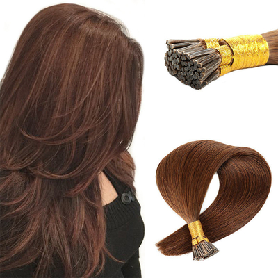 0.2kg Italian Micro 6D Keratin Bond Glue Itip Bulk Hair Nano Extensions with Thick Ends