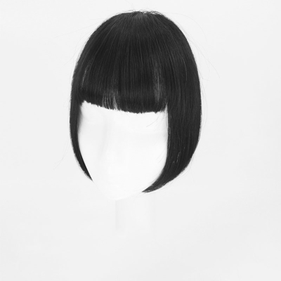 2022 Fashion Essential Full Cuticle Japanese Princess Cut Human Hair Bangs with BB Clips
