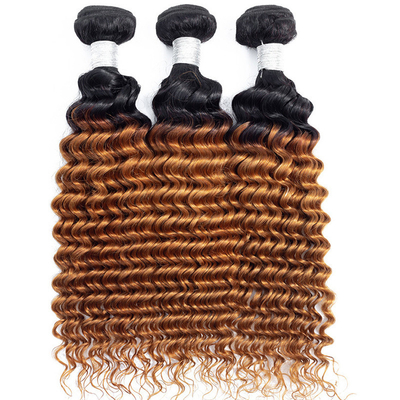 Full Cuticle Ombre Deep Wave Hair Bundles The Perfect Blend of and Affordability