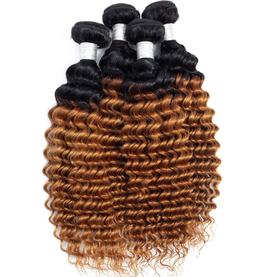 Full Cuticle Ombre Deep Wave Hair Bundles The Perfect Blend of and Affordability