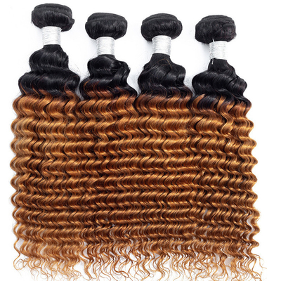 Full Cuticle Ombre Deep Wave Hair Bundles The Perfect Blend of and Affordability