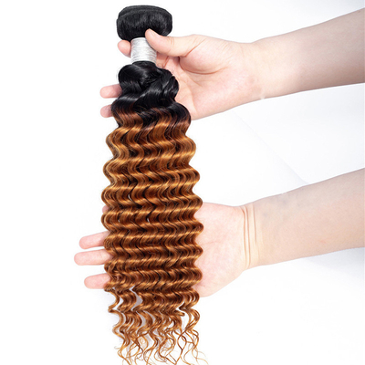 Full Cuticle Ombre Deep Wave Hair Bundles The Perfect Blend of and Affordability