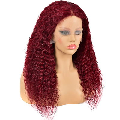 Yes Virgin Hair 100% Human Hair Brazilian Hair Hd Lace Frontal Wigs Vendors 99J Burgundy