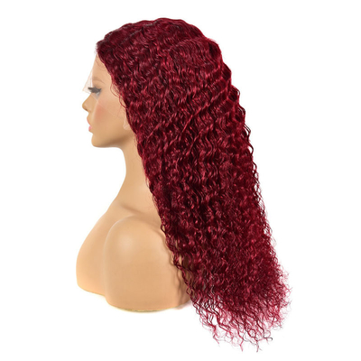 Yes Virgin Hair 100% Human Hair Brazilian Hair Hd Lace Frontal Wigs Vendors 99J Burgundy