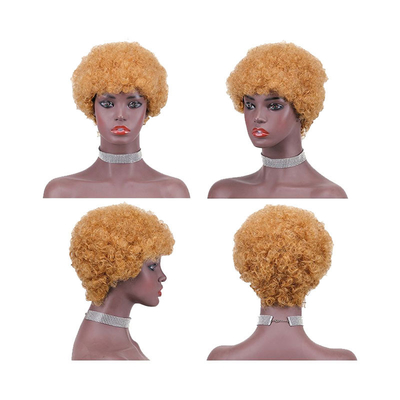 Brazilian Hair Pixie Cut Short Virgin Hair Wigs for Black Women 100% Top Human Hair