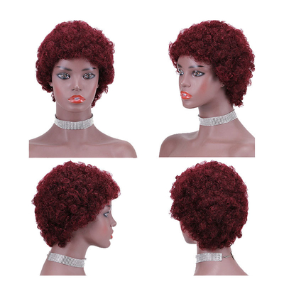 Brazilian Hair Pixie Cut Short Virgin Hair Wigs for Black Women 100% Top Human Hair