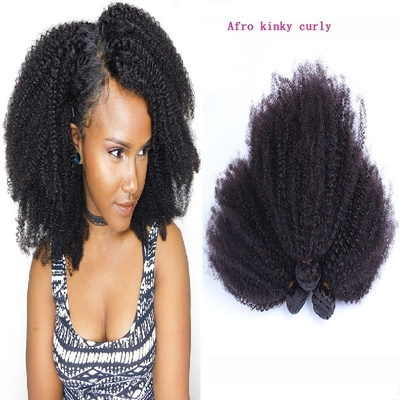 Deep Wave Hair Bundles for Afro Kinky Curly Hair SINGLE WEFT Hair Extension Type