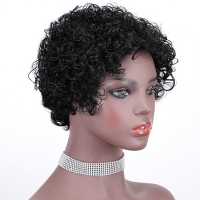 Ready to Ship Pixie Cut Short Raw Indian Virgin Cuticle Aligned Hair Human Hair Wigs