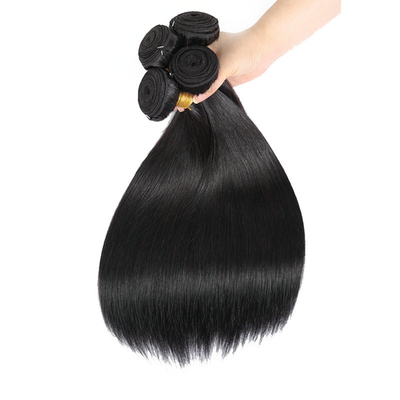 Full Cuticle Remy Hair Extension Weaves Bundle Vendor Indian Cambodian Natural Straight