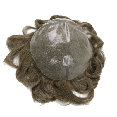 Jewish Custom 150 Density Remy Human Hair Toppers with Injected Skin Base