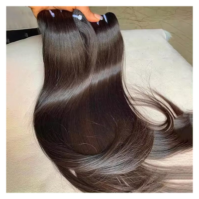 0.2kg Remy Hair Bone Straight And Curly Raw Peruvian Indian Hair Extensions Bundles
