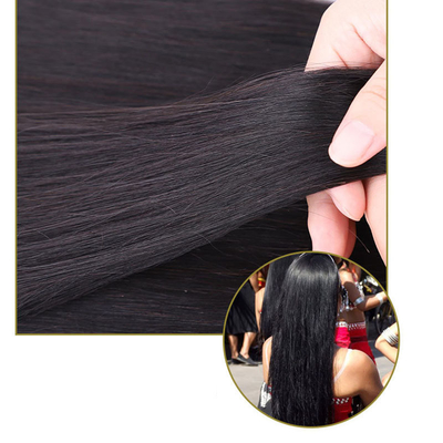 Top Human Hair Ladies Dark Brown Long Wavy Curly Silk Top Clip In Hair Toppers for Women