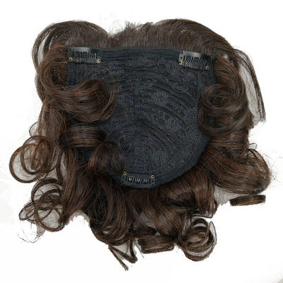 Full Coverage and Curly Style Remy Hair Toppers with Brazilian Natural Human Hair