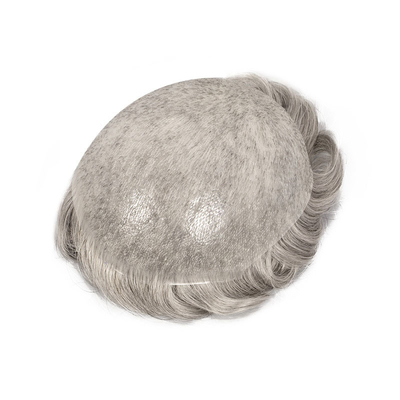Left Design Super Thin Skin Human Mirage Male Pubic Hair Patch Hairpieces for Men