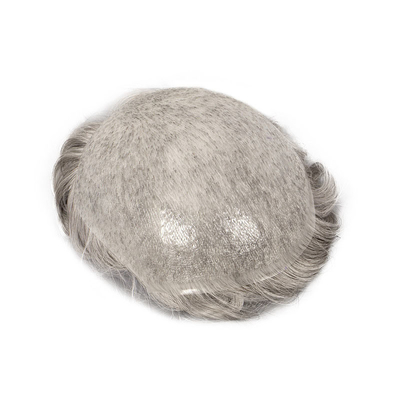 Left Design Super Thin Skin Human Mirage Male Pubic Hair Patch Hairpieces for Men