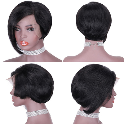 Affordable Full Cuticle 13*4 Lace Frontal Short Wigs for Fashion Design Ready to Ship