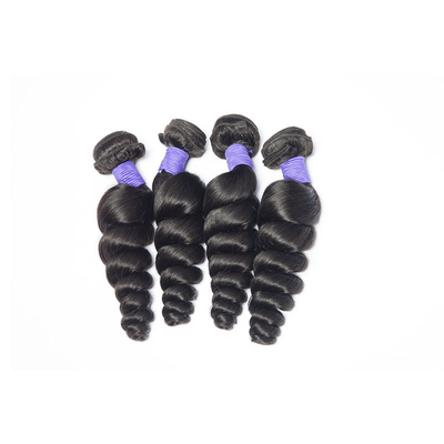12A Grade Loose Wave Brazilian Virgin Human Hair Extension with No Chemical Processing