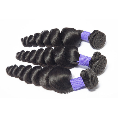 12A Grade Loose Wave Brazilian Virgin Human Hair Extension with No Chemical Processing