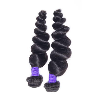 12A Grade Loose Wave Brazilian Virgin Human Hair Extension with No Chemical Processing