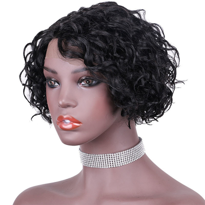 Affordable Brazilian Human Hair T Part Frontal Lace Wigs for Small/Large/Average Size