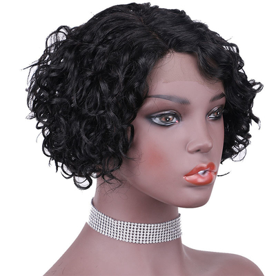 Affordable Brazilian Human Hair T Part Frontal Lace Wigs for Small/Large/Average Size