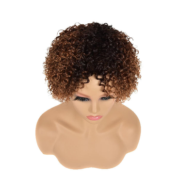 Pixie Cut Afro Wig Remy Virgin Cuticle Aligned Human Hair Curly Bob Short Wig for Women