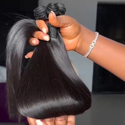 55% Longest Hair Ratio Brazilian Hair Bundles for All Color Dying