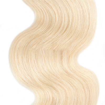Longest Hair Ratio 55% Halo Vietnamese Virgin Raw Natural 613 Honey Blonde Curly Hair