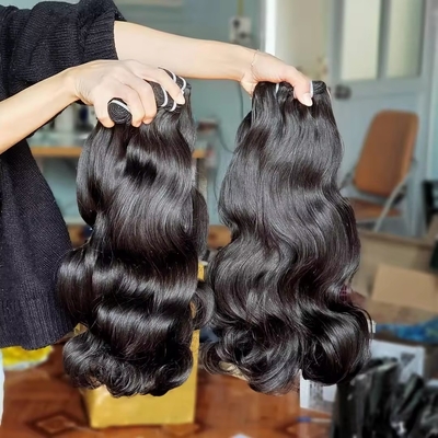 Full Cuticle Loose Wave Human Hair Bundle from Cambodia Burma Vietnam