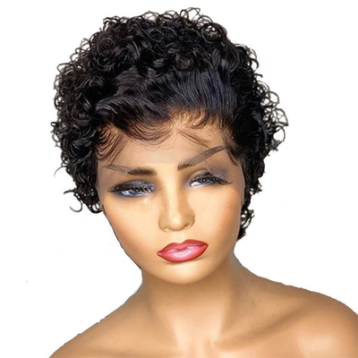 Double Drawn Free Part Cap Size Average Size Curly Wigs Suitable Dying Colors ALL COLORS