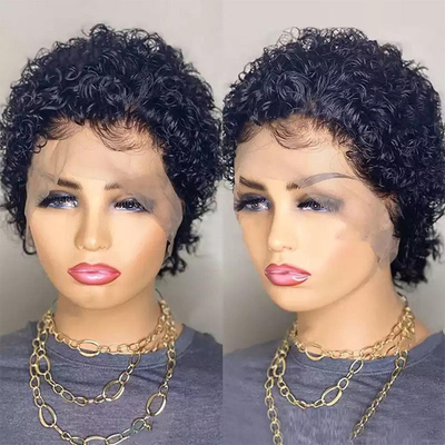 Double Drawn Free Part Cap Size Average Size Curly Wigs Suitable Dying Colors ALL COLORS
