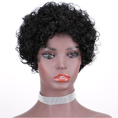 Double Drawn Free Part Cap Size Average Size Curly Wigs Suitable Dying Colors ALL COLORS