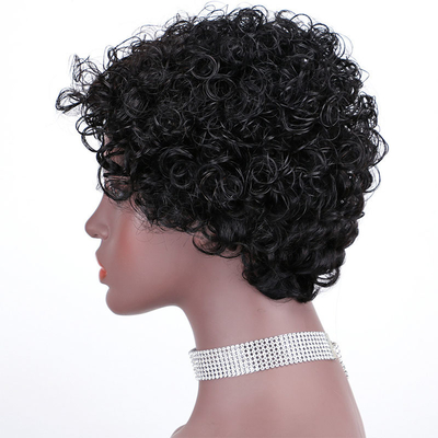 Double Drawn Free Part Cap Size Average Size Curly Wigs Suitable Dying Colors ALL COLORS