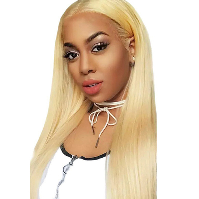Virgin Hair 22 Inch 60 Blond Free Parting Monofilament Raw Hair Women Topper Small Root