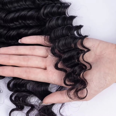 Suitable Dying Colors Afro Kinky Bulk Human Hair Extension for Braiding Virgin Hair Yes