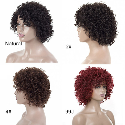 Suitable Dying Colors ALL COLORS Human Hair Short Hair Wigs for Women Ready to Ship